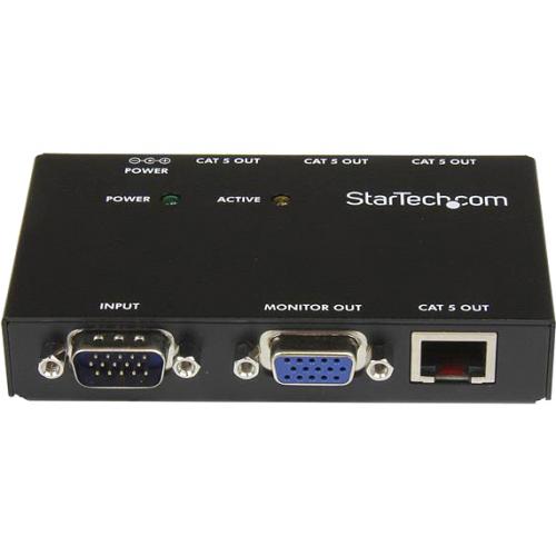 StarTech.com 4 Port VGA Over CAT5 Video Extender   450ft (150m) Alternate-Image1/500