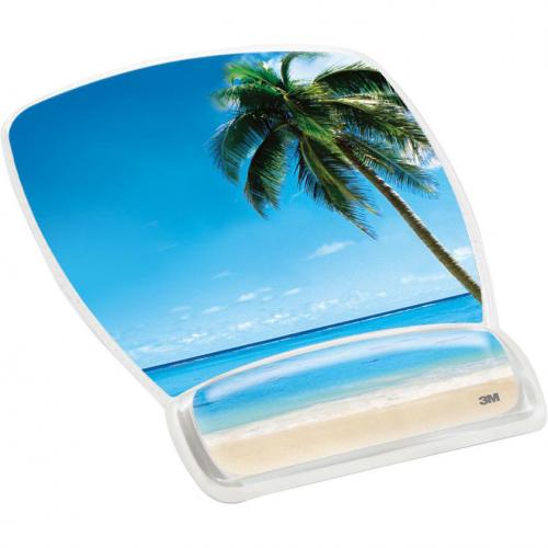 3M Beach Design Gel Mouse Pad Wrist Rest Alternate-Image1/500