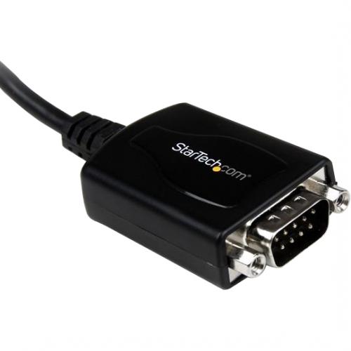 StarTech.com USB To Serial Adapter   1 Port   COM Port Retention   Texas Instruments TIUSB3410   USB To RS232 Adapter Cable Alternate-Image1/500
