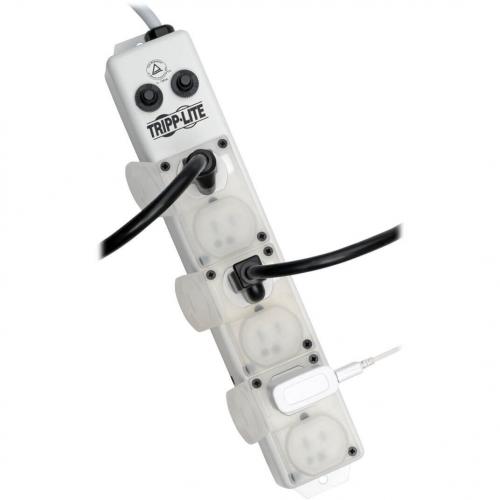 Tripp Lite By Eaton Safe IT UL 1363A Medical Grade Power Strip For Patient Care Vicinity, 6x15A Hospital Grade Outlets, Safety Covers, 15 Ft. Cord Alternate-Image1/500