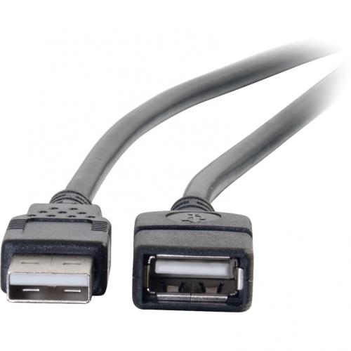 C2G 1m USB Extension Cable   USB 2.0 A To USB   M/F Alternate-Image1/500