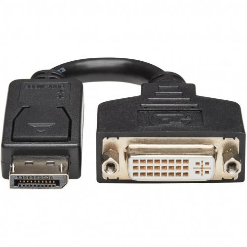 Eaton Tripp Lite Series DisplayPort To DVI I Adapter Cable (M/F), 6 In. (15.2 Cm) Alternate-Image1/500