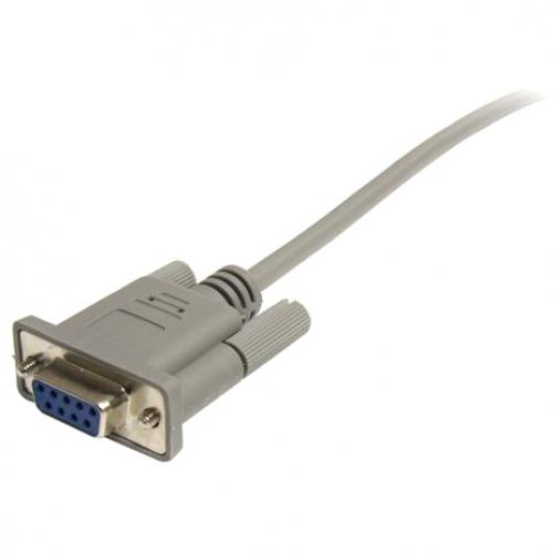 StarTech.com Cross Wired DB9 Serial Null Modem Cable   F/F   Serial/Null Modem Cable   1 X DB 9, 1 X DB 9   Serial/Null Modem Cable Crossover External   25 Ft Alternate-Image1/500