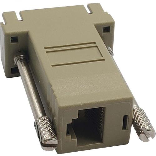 Tripp Lite By Eaton Modular Serial Crossover Adapter Ethernet To Console Server RJ45 F/DB9 F Alternate-Image1/500