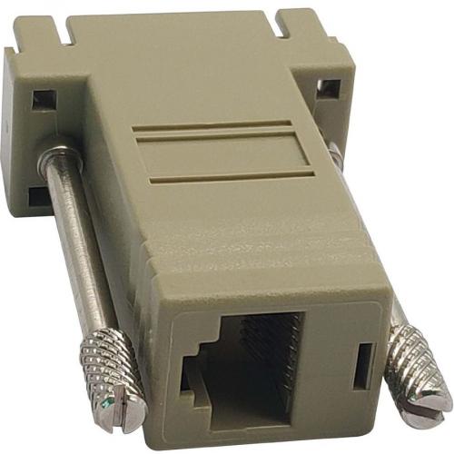 Tripp Lite By Eaton DB9M   RJ45 Modular Serial Adapter Ethernet To Console Server Alternate-Image1/500
