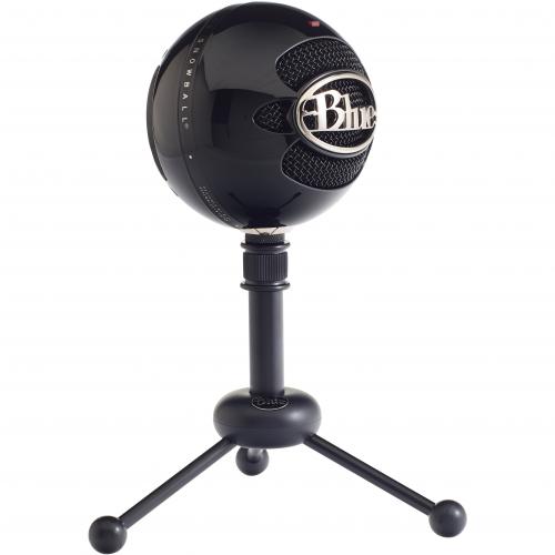 Blue Snowball USB Microphone   Gloss Black Alternate-Image1/500