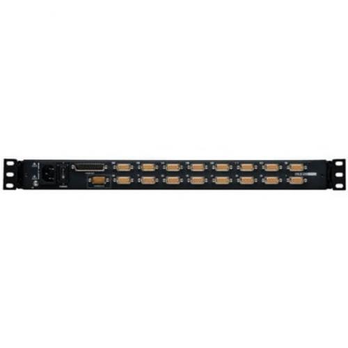 Tripp Lite 16 Port Rack Console KVM Switch 19" LCD PS2/USB Cables 1U Alternate-Image1/500