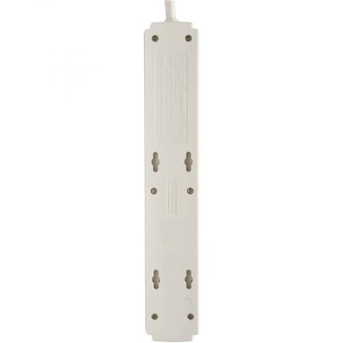 Tripp Lite By Eaton Protect It! 6 Outlet Surge Protector, 6 Ft. Cord, 790 Joules, Diagnostic LED, Light Gray Housing Alternate-Image1/500
