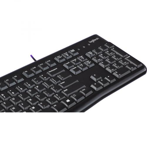 Logitech K120 Plug And Play USB Keyboard Alternate-Image1/500