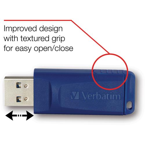 16GB USB Flash Drive   Blue Alternate-Image1/500