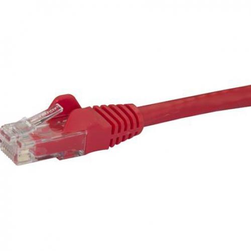 StarTech.com 10ft CAT6 Ethernet Cable   Red Snagless Gigabit   100W PoE UTP 650MHz Category 6 Patch Cord UL Certified Wiring/TIA Alternate-Image1/500