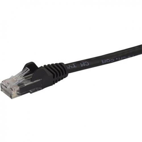 StarTech.com 15ft CAT6 Ethernet Cable   Black Snagless Gigabit   100W PoE UTP 650MHz Category 6 Patch Cord UL Certified Wiring/TIA Alternate-Image1/500