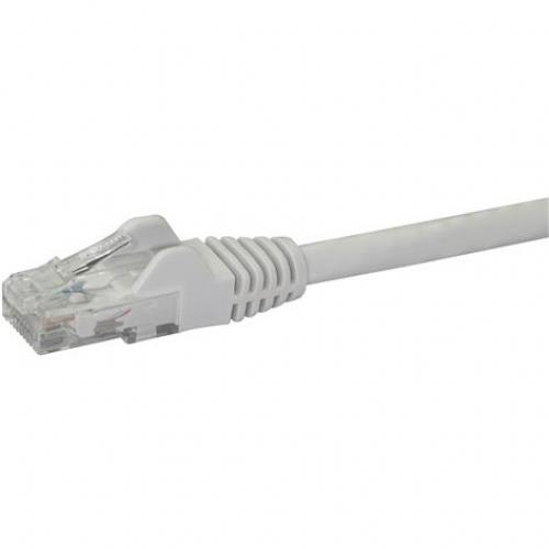 StarTech.com 15ft CAT6 Ethernet Cable   White Snagless Gigabit   100W PoE UTP 650MHz Category 6 Patch Cord UL Certified Wiring/TIA Alternate-Image1/500