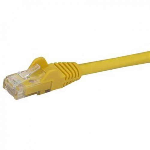 StarTech.com 15ft CAT6 Ethernet Cable   Yellow Snagless Gigabit   100W PoE UTP 650MHz Category 6 Patch Cord UL Certified Wiring/TIA Alternate-Image1/500