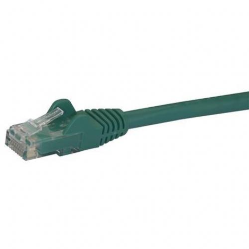 StarTech.com 25ft CAT6 Ethernet Cable   Green Snagless Gigabit   100W PoE UTP 650MHz Category 6 Patch Cord UL Certified Wiring/TIA Alternate-Image1/500