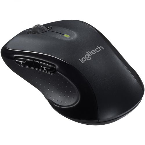 Logitech M510 Wireless Mouse, 2.4 GHz With USB Unifying Receiver, 1000 DPI Laser Grade Tracking, 7 Buttons, 24 Months Battery Life, PC / Mac / Laptop (Black) Alternate-Image1/500