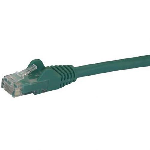 StarTech.com 100ft CAT6 Ethernet Cable   Green Snagless Gigabit   100W PoE UTP 650MHz Category 6 Patch Cord UL Certified Wiring/TIA Alternate-Image1/500