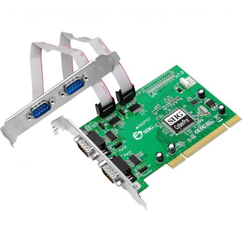 SIIG CyberSerial JJ P45012 S7 4 Port PCI Serial Adapter Alternate-Image1/500