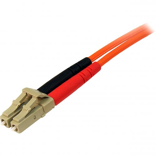 StarTech.com 10m Fiber Optic Cable   Multimode Duplex 50/125   LSZH   LC/LC   OM2   LC To LC Fiber Patch Cable Alternate-Image1/500