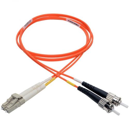 Eaton Tripp Lite Series Duplex Multimode 62.5/125 Fiber Patch Cable (LC/ST), 1M (3 Ft.) Alternate-Image1/500