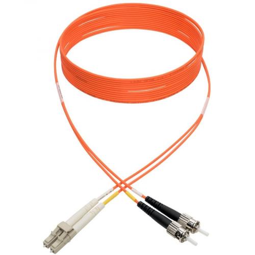 Eaton Tripp Lite Series Duplex Multimode 62.5/125 Fiber Patch Cable (LC/ST), 3M (10 Ft.) Alternate-Image1/500