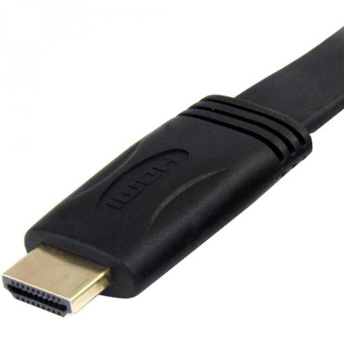 StarTech.com 25 Ft Flat High Speed HDMI Cable With Ethernet   Ultra HD 4k X 2k HDMI Cable   HDMI To HDMI M/M Alternate-Image1/500