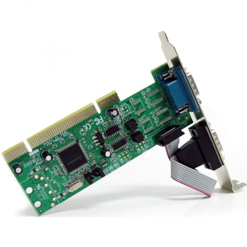 StarTech.com 2 Port PCI RS422/485 Serial Adapter Card With 161050 UART Alternate-Image1/500