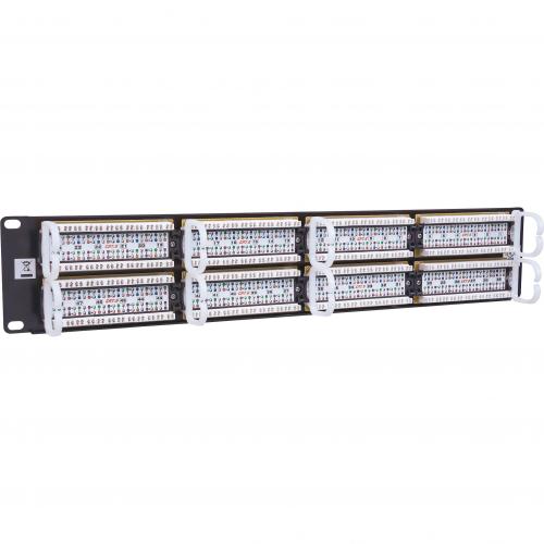 Intellinet Network Solutions 48 Port Rackmount Cat6 UTP 110/Krone Patch Panel, 2U Alternate-Image1/500