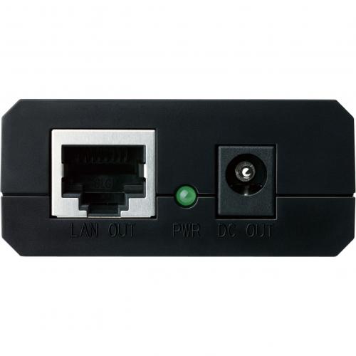 TP LINK TL PoE150S   802.3af Gigabit PoE Injector   Convert Non PoE To PoE Adapter   Auto Detects The Required Power   Up To 15.4W   Plug & Play   Distance Up To 100 Meters (328 Ft.)   Black Alternate-Image1/500