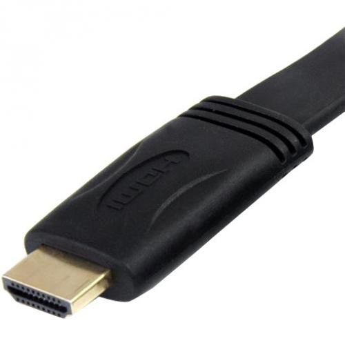 StarTech.com 15 Ft Flat High Speed HDMI Cable With Ethernet   Ultra HD 4k X 2k HDMI Cable   HDMI To HDMI M/M Alternate-Image1/500