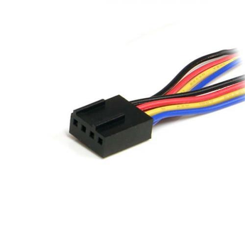 StarTech.com 12in 4 Pin PWM Fan Extension Power Y Cable   F/M Alternate-Image1/500