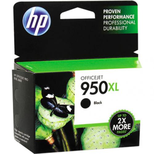 HP 950XL (CN045AN) Original Inkjet Ink Cartridge   Black   1 Each Alternate-Image1/500