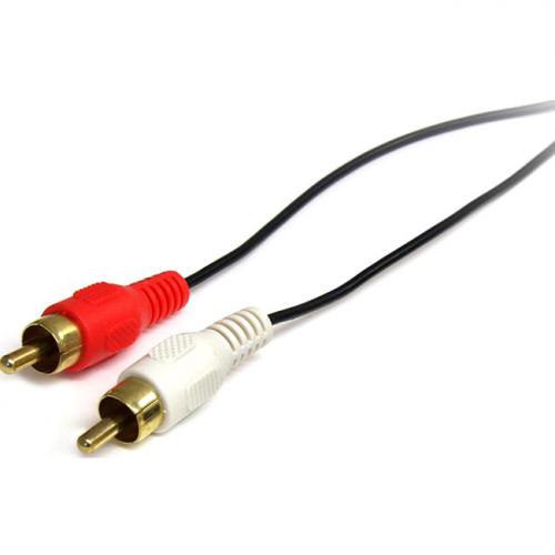 StarTech.com   Stereo Audio Cable   RCA (M)   Mini Phone Stereo 3.5 Mm (M)   0.91 M Alternate-Image1/500
