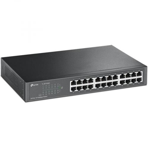 TP LINK TL SF1024D   24 Port 10/100Mbps Fast Ethernet Switch Alternate-Image1/500
