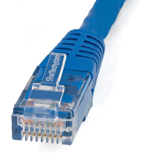 StarTech.com 75ft CAT6 Ethernet Cable   Blue Molded Gigabit   100W PoE UTP 650MHz   Category 6 Patch Cord UL Certified Wiring/TIA Alternate-Image1/500