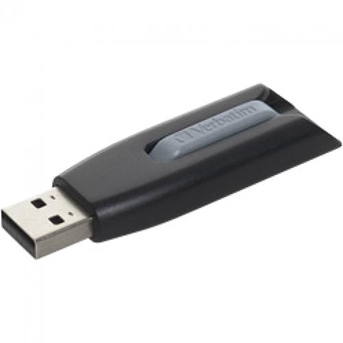 32GB Store 'n' Go&reg; V3 USB 3.2 Gen 1 Flash Drive   Gray Alternate-Image1/500