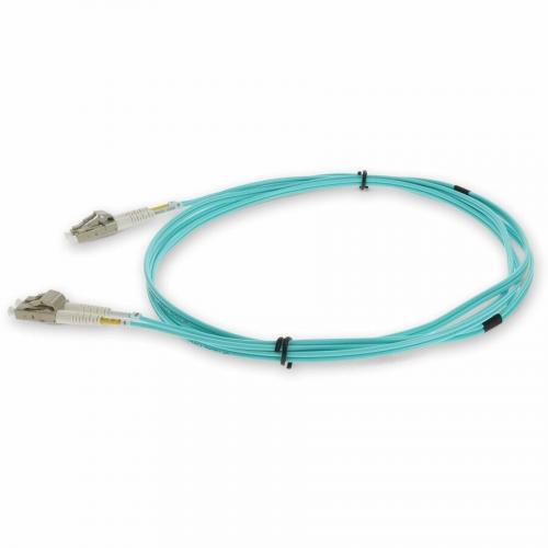 AddOn 2m LC (Male) To LC (Male) Aqua OM3 Duplex Fiber OFNR (Riser Rated) Patch Cable Alternate Image1/500