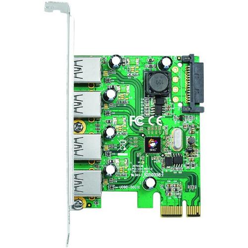 SIIG 4 Port USB 3.0 PCIe Alternate-Image1/500