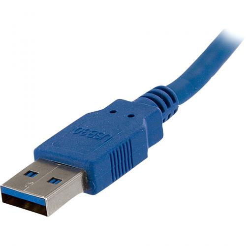 StarTech.com 1m Blue SuperSpeed USB 3.0 (5Gbps) Extension Cable A To A   M/F Alternate-Image1/500