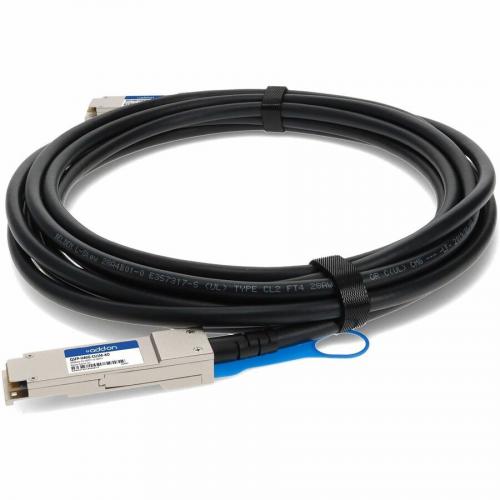 AddOn Cisco® QSFP H40G CU1M Compatible TAA Compliant 40GBase CU QSFP+ Direct Attach Cable (Passive Twinax, 1m) Alternate Image1/500