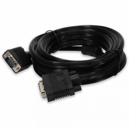 25ft VGA Male To VGA Male Black Cable For Resolution Up To 1920x1200 (WUXGA) Alternate-Image1/500