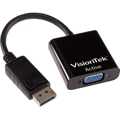 VisionTek DisplayPort To VGA Active Adapter (M/F) Alternate-Image1/500