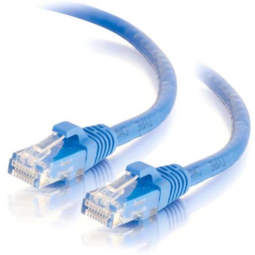 C2G 20ft Cat6 Ethernet Cable   Snagless Unshielded (UTP)   Blue Alternate-Image1/500