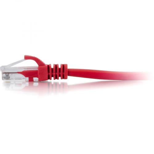 C2G 12ft Cat6 Snagless Unshielded (UTP) Ethernet Cable   Cat6 Network Patch Cable   PoE   Red Alternate-Image1/500