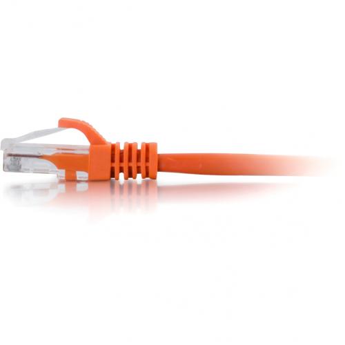C2G 15ft Cat6 Snagless Unshielded (UTP) Network Patch Cable   Orange Alternate-Image1/500