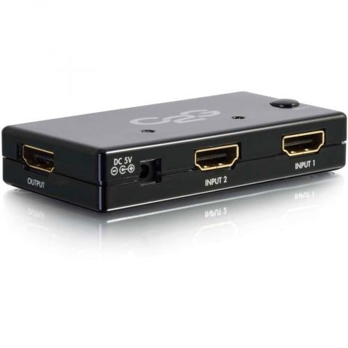 C2G 2 Port HDMI Switch   Auto Switch Alternate-Image1/500