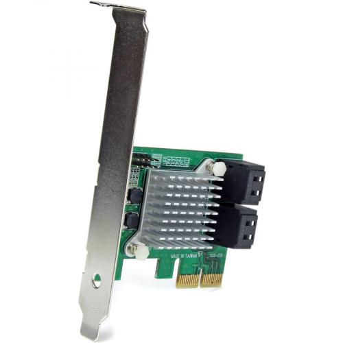 StarTech.com 4 Port PCI Express 2.0 SATA III 6Gbps RAID Controller Card With HyperDuo SSD Tiering Alternate-Image1/500