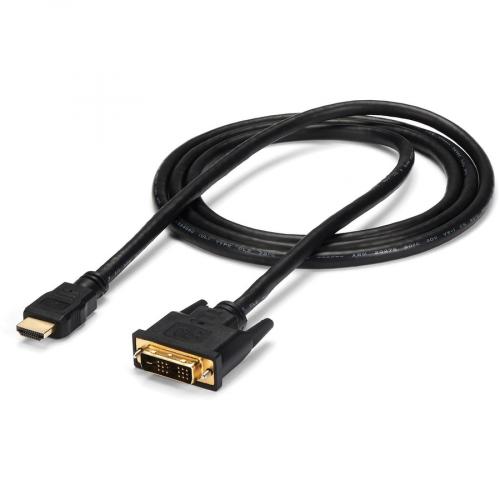 StarTech.com HDMI To DVI Cable   6 Ft / 2m   HDMI To DVI D Cable   HDMI Monitor Cable   HDMI To DVI Adapter Cable Alternate-Image1/500