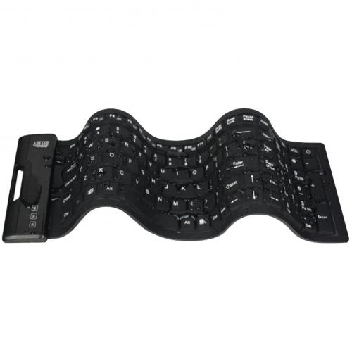 Adesso Antimicrobial Waterproof Flex Keyboard (Compact Size) Alternate-Image1/500