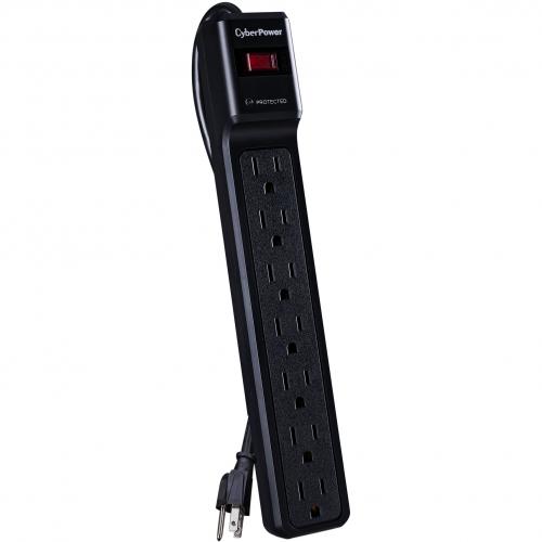 CyberPower CSB706 Essential 7   Outlet Surge With 1500 J Alternate-Image1/500